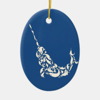 The Narwhal of Narwhals Keramisch Ornament