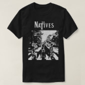The Natives Abbey Road Indiaanse design pin T-shirt (Design voorkant)