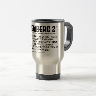 The Neurenberg Code 1947 A. 1 Travel Mug Reisbeker