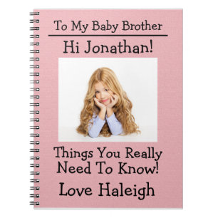 The New Big Sister - Aantekeningen bij de Baby - Notitieboek
