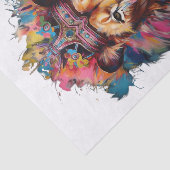 The New King of the Oerwoud 2.0 Tissue Paper Tissuepapier (Detail)