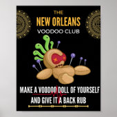The New Orleans Voodoo Club - Crazy, Insane  Poster (Voorkant)
