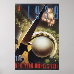 The New York World's Fair 1939 Poster