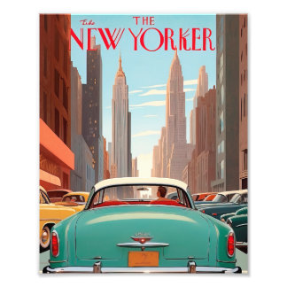 The New Yorker Foto Afdruk