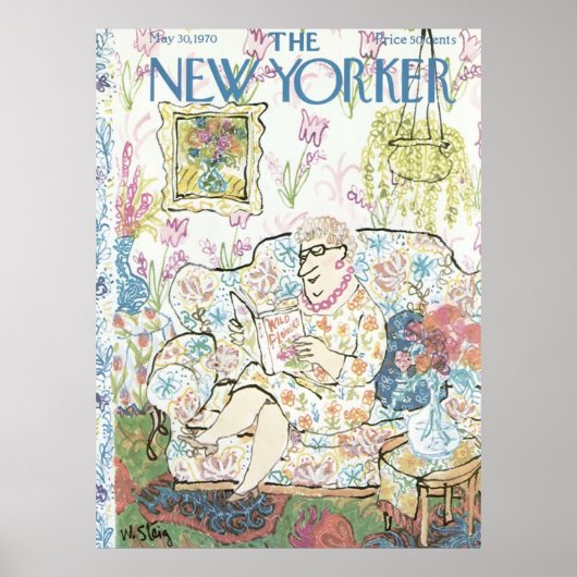 The New Yorker Hoesje Poster (Voorkant)