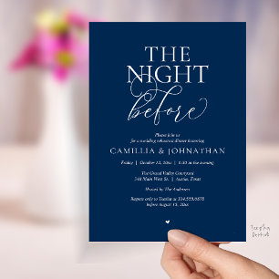 “The Night Before” Moderne Oefendiner voor een Tro Kaart