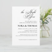 The Night Before Rehearsal Dinner Invitation (Debout devant)