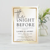 The Night Before Wedding Invitation (Debout devant)