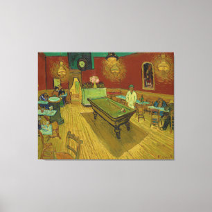 The Night Café van Vincent van Gogh (1888) Canvas Afdruk