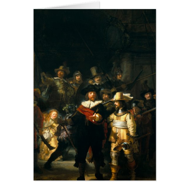 The Night Watch - Rembrandt (Voorkant)