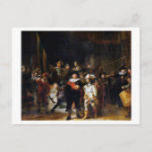 The Night Watch, Rembrandt, 1642 Briefkaart (Voorkant)