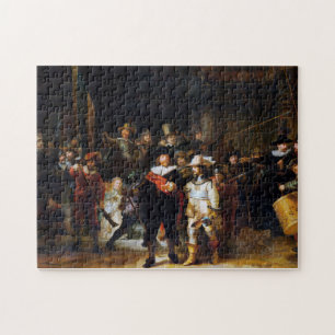 The Night Watch, Rembrandt, 1642 Legpuzzel