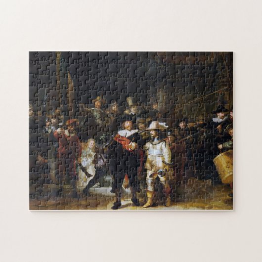 The Night Watch, Rembrandt, 1642 Legpuzzel (Horizontaal)