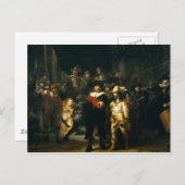 The Night Watch - Rembrandt Briefkaart (Voorkant / Achterkant)