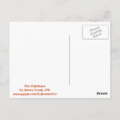 The Nightmare by Henry Fuseli, 1781 Briefkaart (Achterkant)