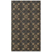 The Noël Kitchen Elegance - Black Tafelkleed (Voorkant)