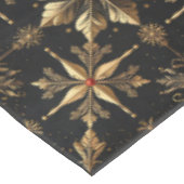 The Noël Kitchen Elegance - Black Tafelkleed (Gekanteld)