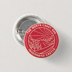 The North Coast 500 Schotland avontuur nc 500 Ronde Button 3,2 Cm