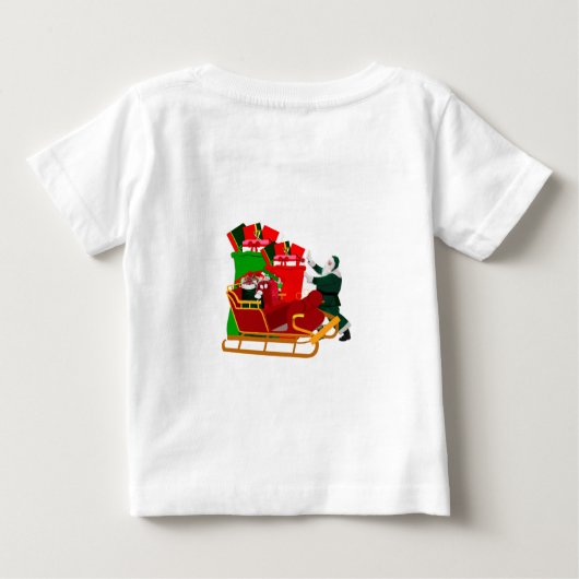 The North Pole Baby T-Shirt (Achterkant)