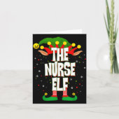 The Nurse Elf Christmas Kaart (Voorkant)
