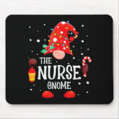 The Nurse Gnome Matching Family Christmas Gnome Pa Muismat (Voorkant)
