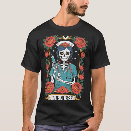 The Nurse Tarot Card T-shirt (Voorkant)