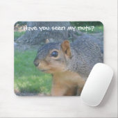 "The Nut Hunter" Mousepad Muismat (Met muis)