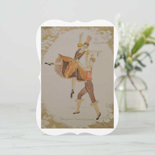 The Nutcracker : Carte de danse brazilienne (Debout devant)