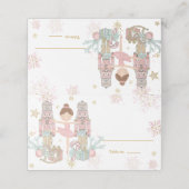 The Nutcracker Christmas Ballet Brunette Pink Tutu (Buitenkant ongevouwen)