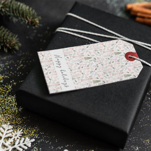 The nutcracker Christmas foliday Gift Tags Cadeaulabel