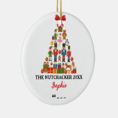 The Nutcracker Custom Ballet Role Christmas Keramisch Ornament (Rechts)