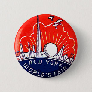 The NY World's Fair - Button