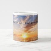 The Ocean Remembers Me Mug Extra Grote Beker (Voorkant)