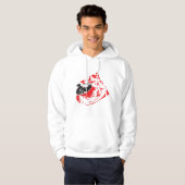 The Offbeat Swirl Hoodie (Voorkant volledig)