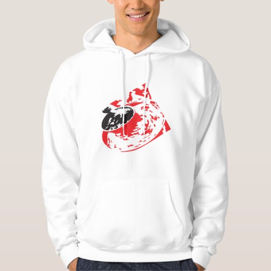 The Offbeat Swirl Hoodie (Voorkant)