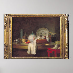 The Officers' Mess of The Remains of a Lunch Poster