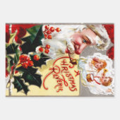 The Old-Fashioned Santa Set Inpakpapier Vel (Voorkant)
