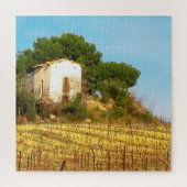 The Old Grape Barn Margon Frankrijk Legpuzzel (Verticaal)