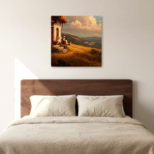 The Old Lady and Her Dog