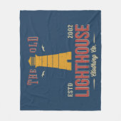 The Old Lighthouse Clothing Co. Fleece Deken (Voorkant)