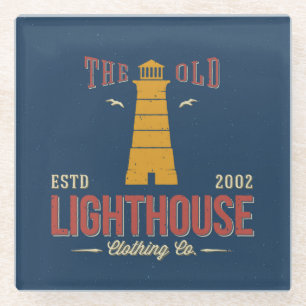 The Old Lighthouse Clothing Co. Glazen Onderzetter