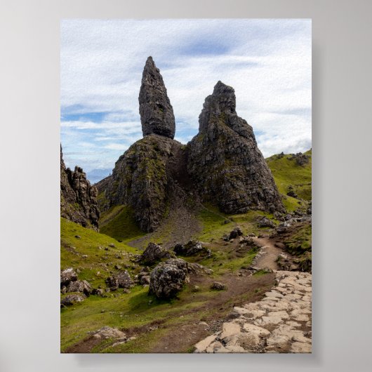 The Old Man of Storr Poster (Voorkant)