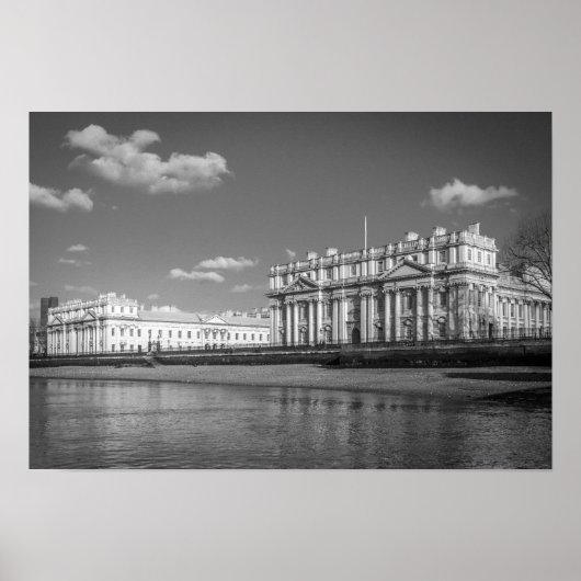 The Old Royal Naval College, Greenwich, Engeland Poster (Voorkant)