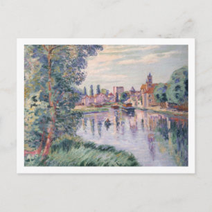 The Old Samois, c.1900 (olie op canvas) Briefkaart