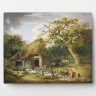 The Old Water Mill, 1790 (olie op canvas) Fotoplaat