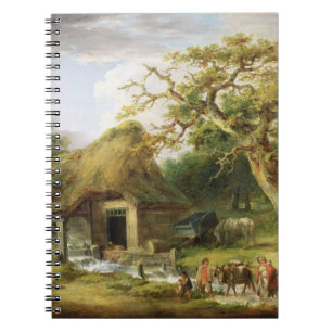 The Old Water Mill, 1790 (olie op canvas) Notitieboek