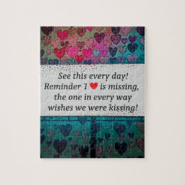 The One Heart That's Missing Puzzle Legpuzzel