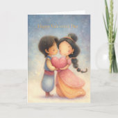 The One I Walk With Valentine Card Kaart (Voorkant)
