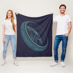 THE ONE RING™ GOLLUM™ Grafisch Fleece Deken
