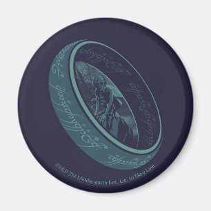 THE ONE RING™ GOLLUM™ Grafisch Magneet